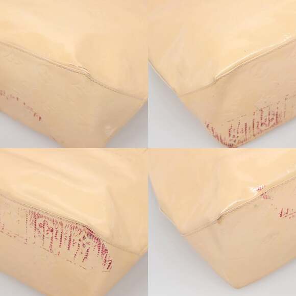 LOUIS VUITTON Vernis Reade MM Hand Bag Marshmallow Pink M91304 - Picture 10 of 12